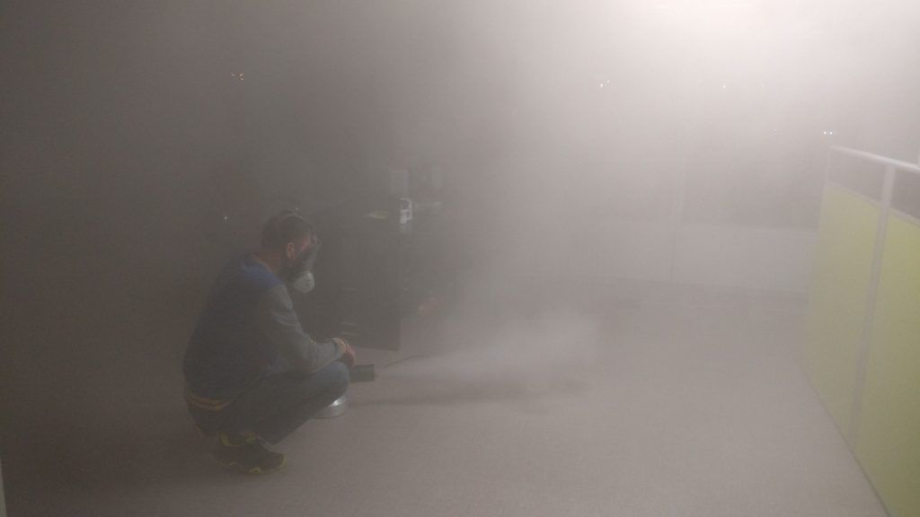 Сухой туман от запахов. Обработка сухим туманом в Благовещенске.